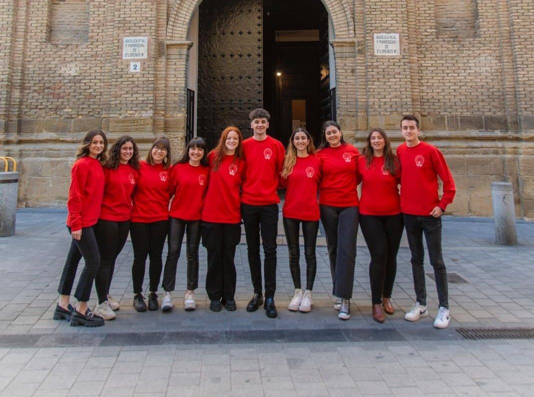 Comisión de fiestas del barrio de San Lorenzo.