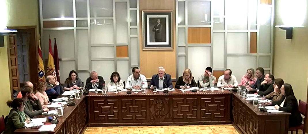 Pleno del Ayuntamiento de Jaca.