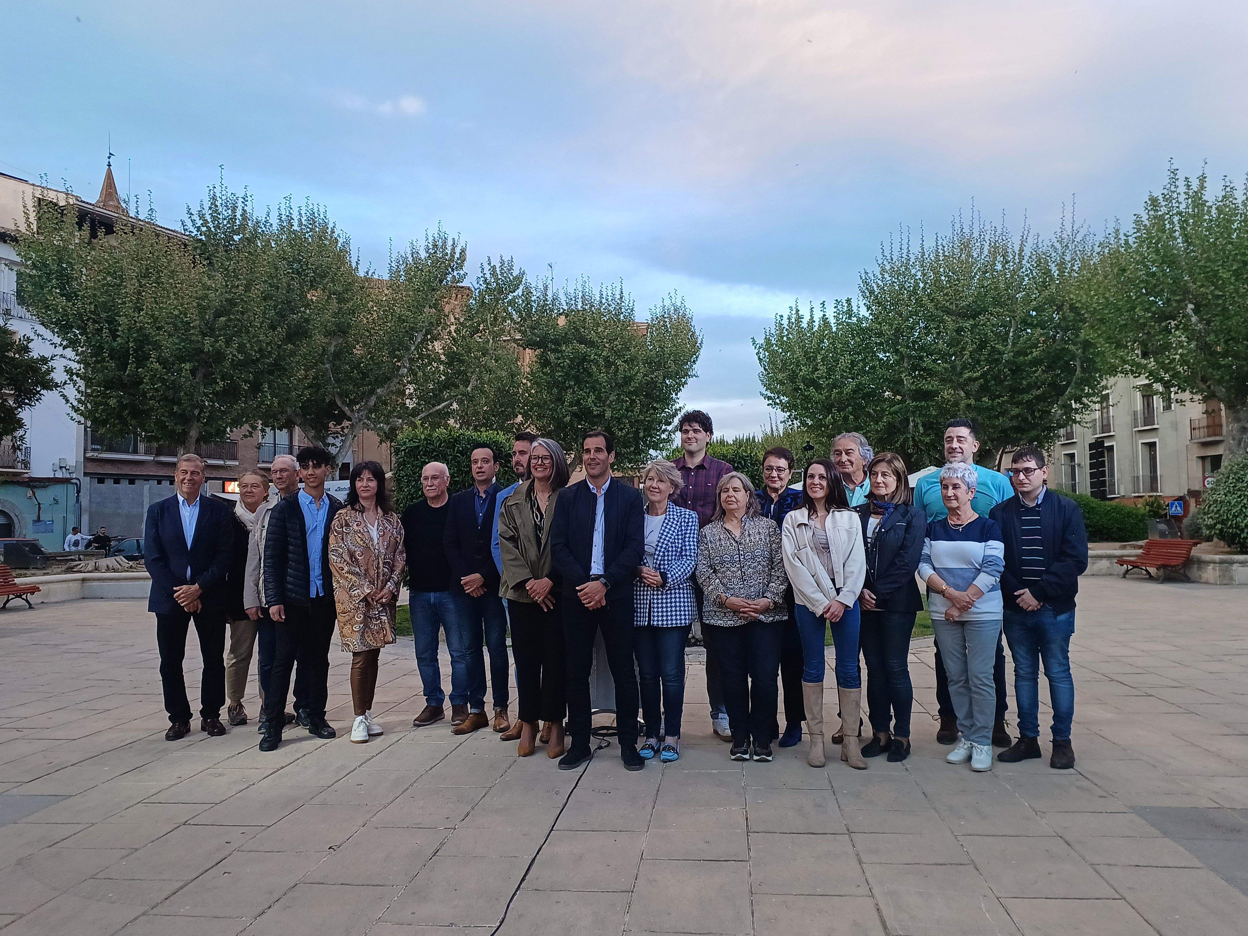 Candidatura completa del PSOE Barbastro