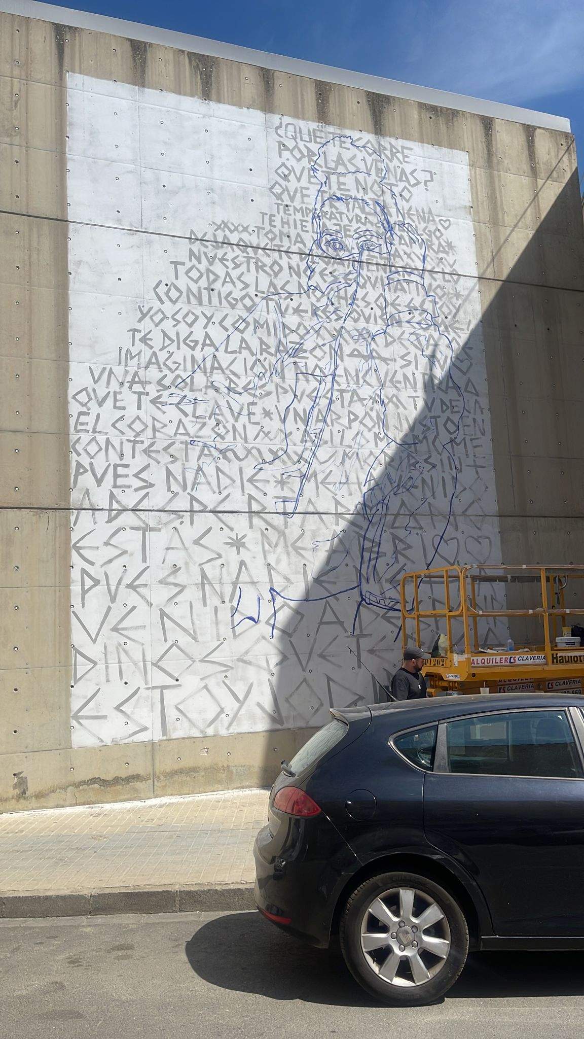 Mural en el Centro Cívico