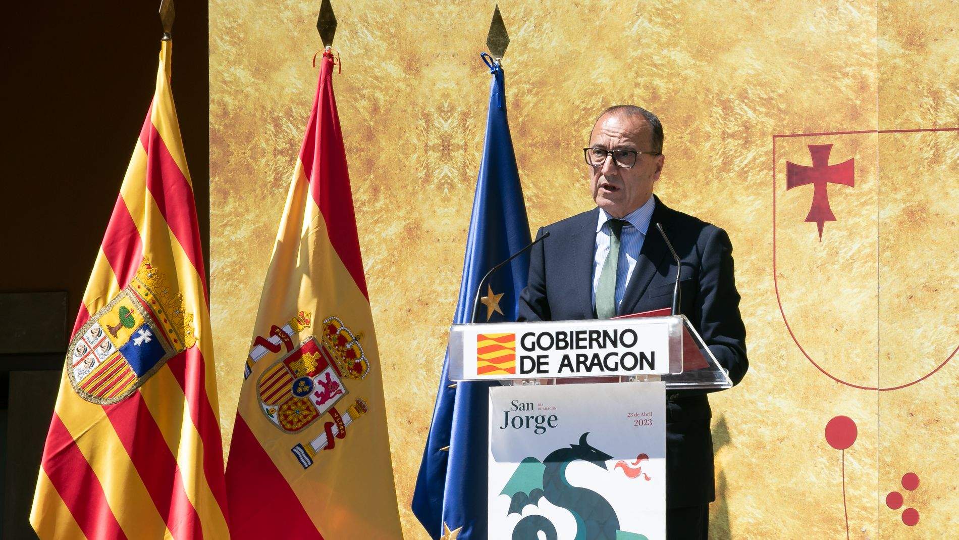  Celebración del Día de Aragón en Huesca. Foto: Estela Alcay