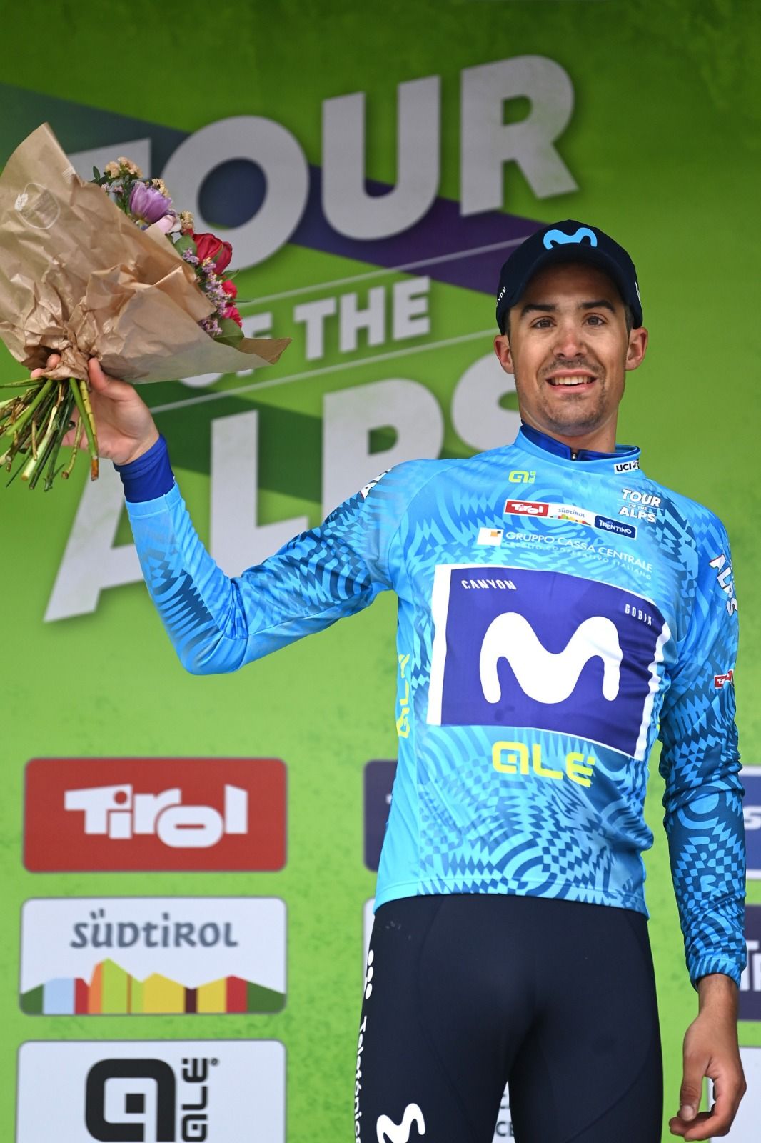 Sergio Samitier, ganador del premio de la montaña en Los Alpes. Foto GettySport.