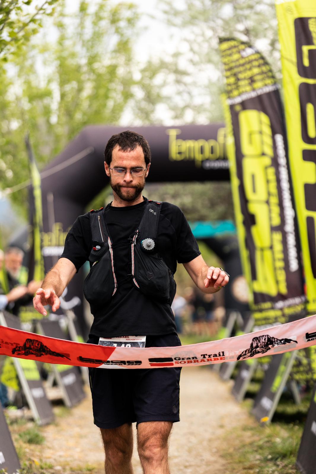 Jonatan Tejada, ganador de la Gran Trail. Foto Toño Miranda