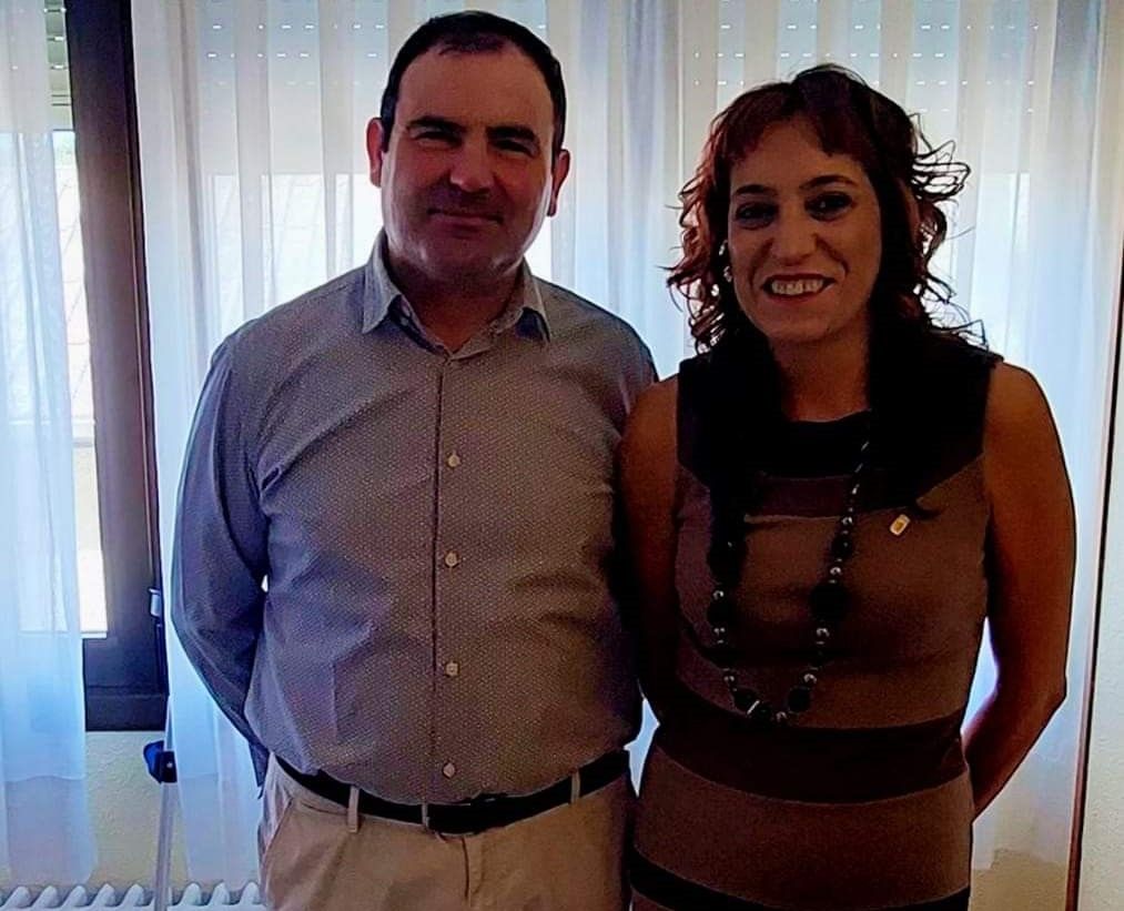 Paco Santolaria y Susana Gracia