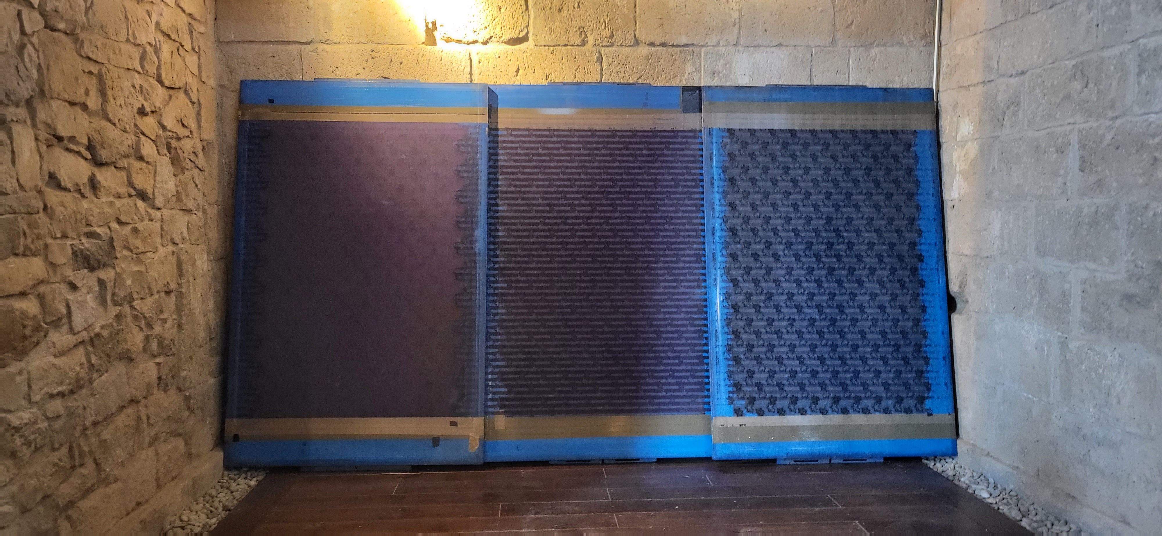 Imágenes de la donación de Miguel Ángel Lahoz a Fraga. Foto Myriam Martínez