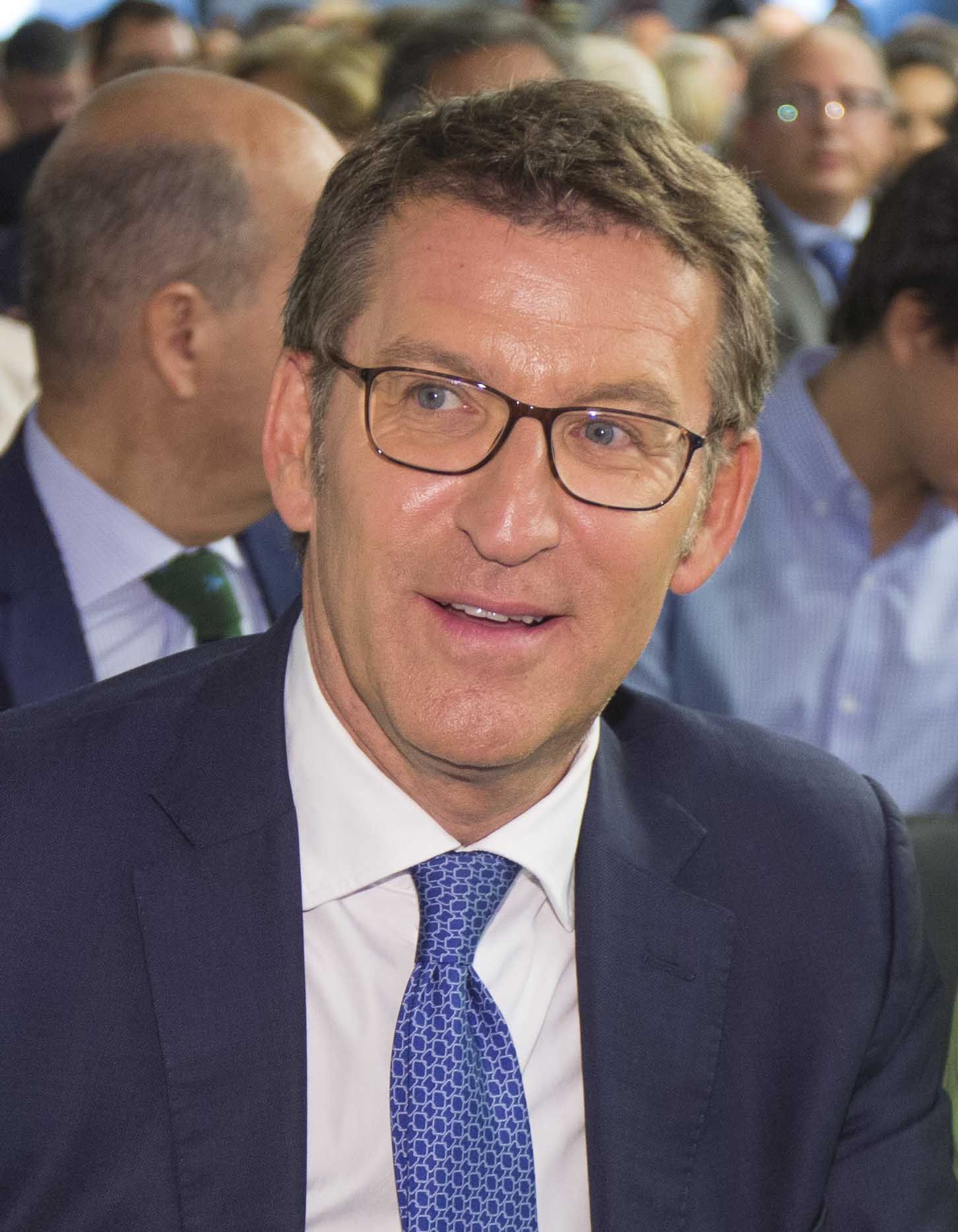 Alberto Núñez Feijóo, presidente del Partido Popular