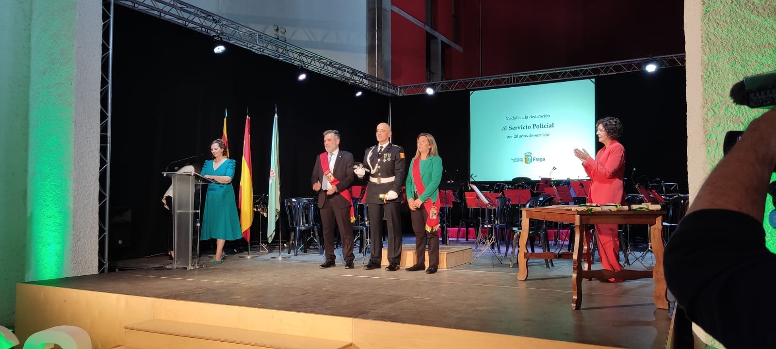 Premios Matrícula de Honor, Dedicación Policial y Medallas de la Ciudad de Fraga