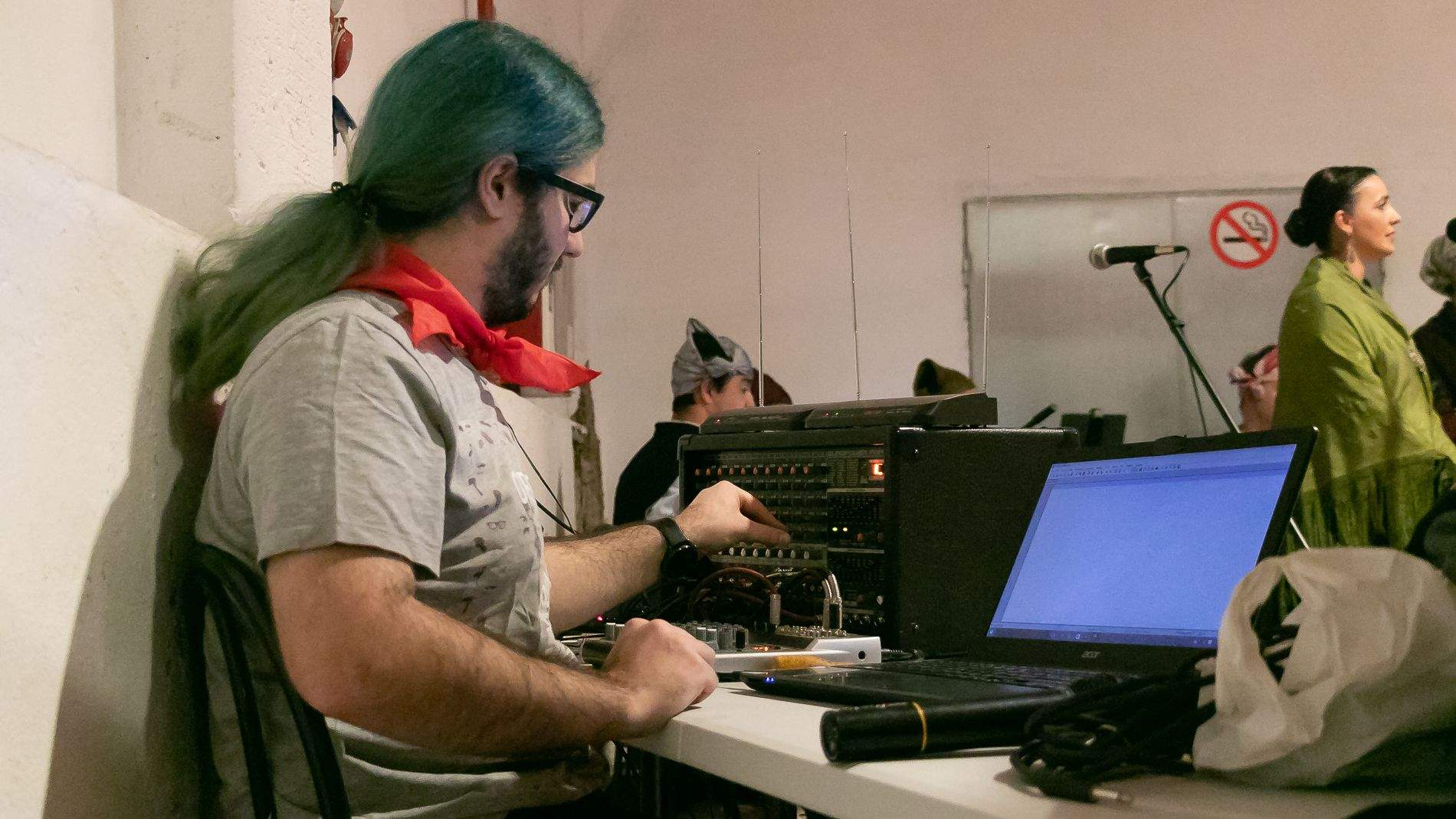 Fiestas del barrio de San Lorenzo 2023. Presentación de las mairalesas y los mayorales. Foto Estela Alcay