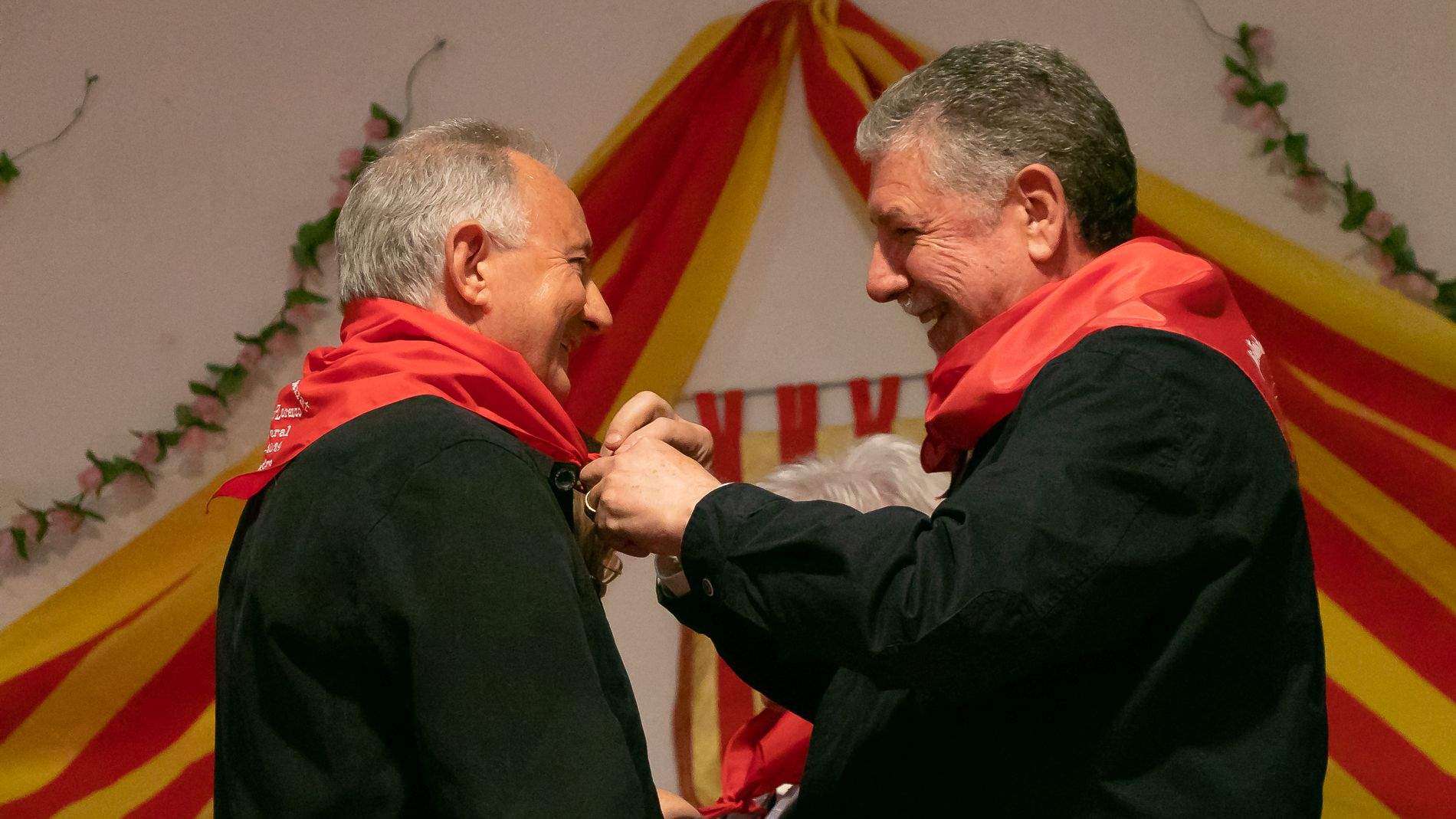 Fiestas del barrio de San Lorenzo 2023. Presentación de las mairalesas y los mayorales. Foto Estela Alcay