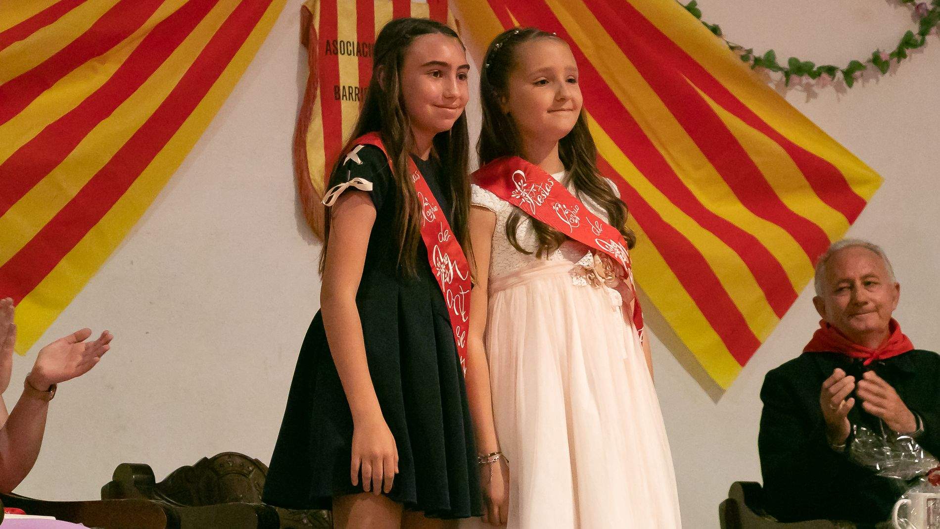 Fiestas del barrio de San Lorenzo 2023. Presentación de las mairalesas y los mayorales. Foto Estela Alcay