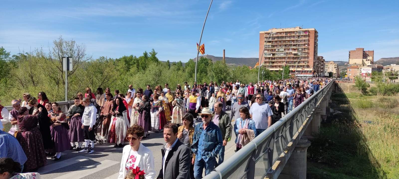 Día de la Faldeta en Fraga. Foto Ayuntamiento de Fraga