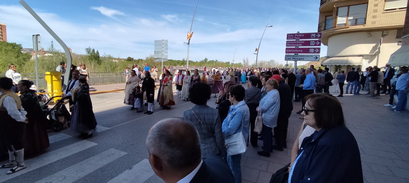 Día de la Faldeta en Fraga. Foto Ayuntamiento de Fraga