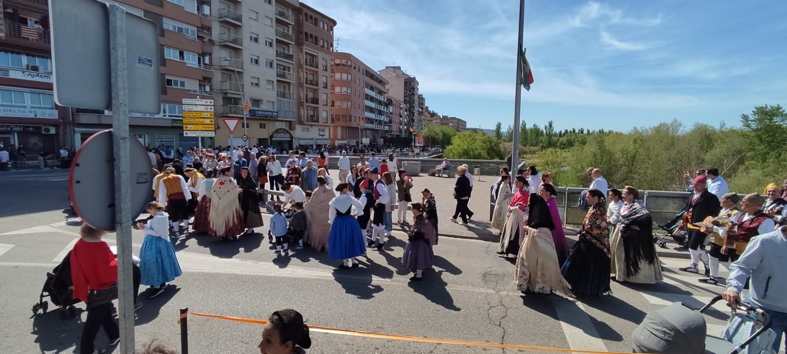 Día de la Faldeta en Fraga. Foto Ayuntamiento de Fraga