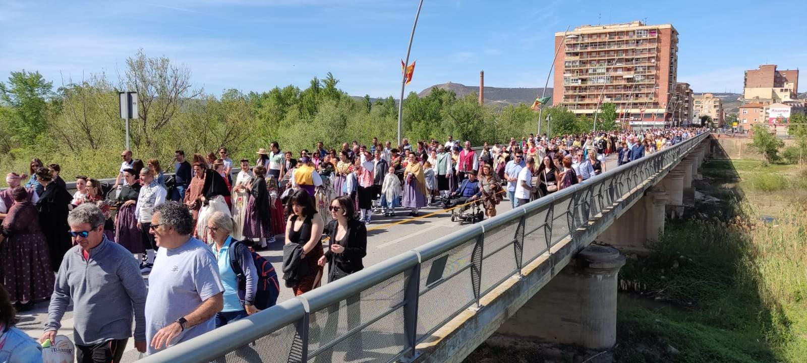 Día de la Faldeta en Fraga. Foto Ayuntamiento de Fraga