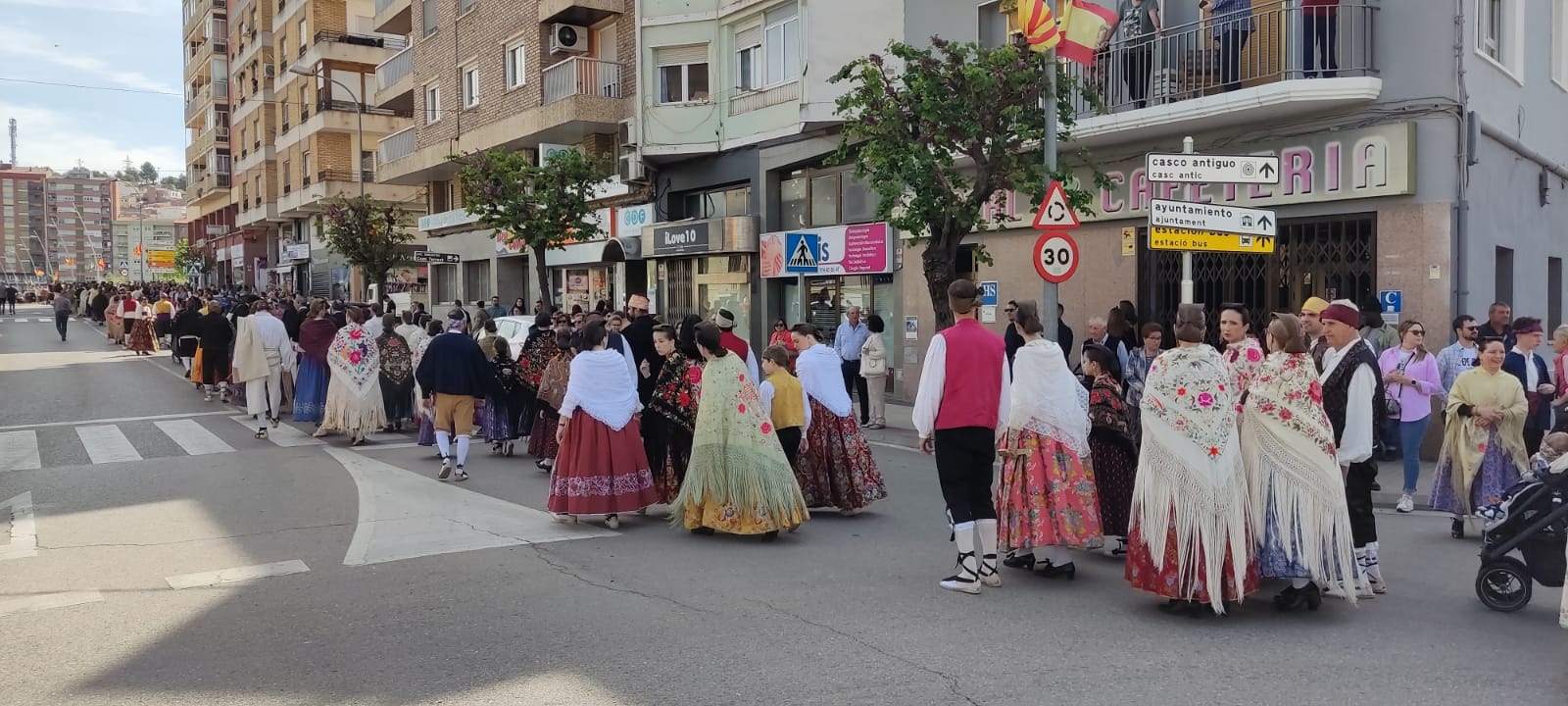 Día de la Faldeta en Fraga. Foto Ayuntamiento de Fraga