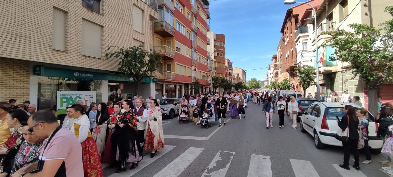 Día de la Faldeta en Fraga. Foto Ayuntamiento de Fraga