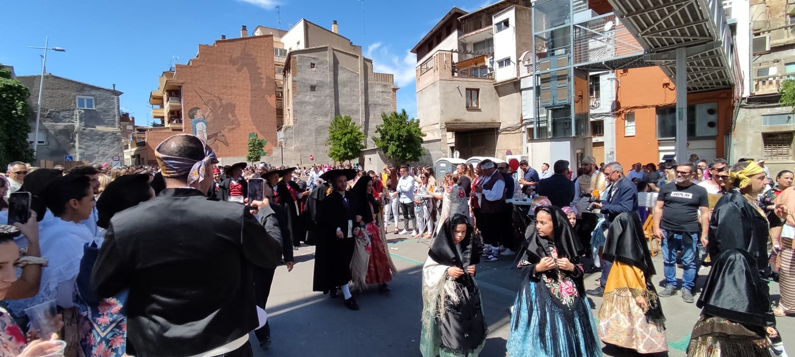 Día de la Faldeta en Fraga. Foto Ayuntamiento de Fraga