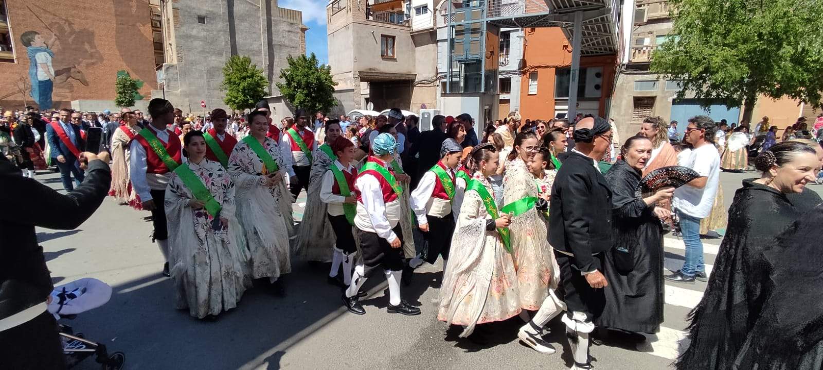 Día de la Faldeta en Fraga. Foto Ayuntamiento de Fraga