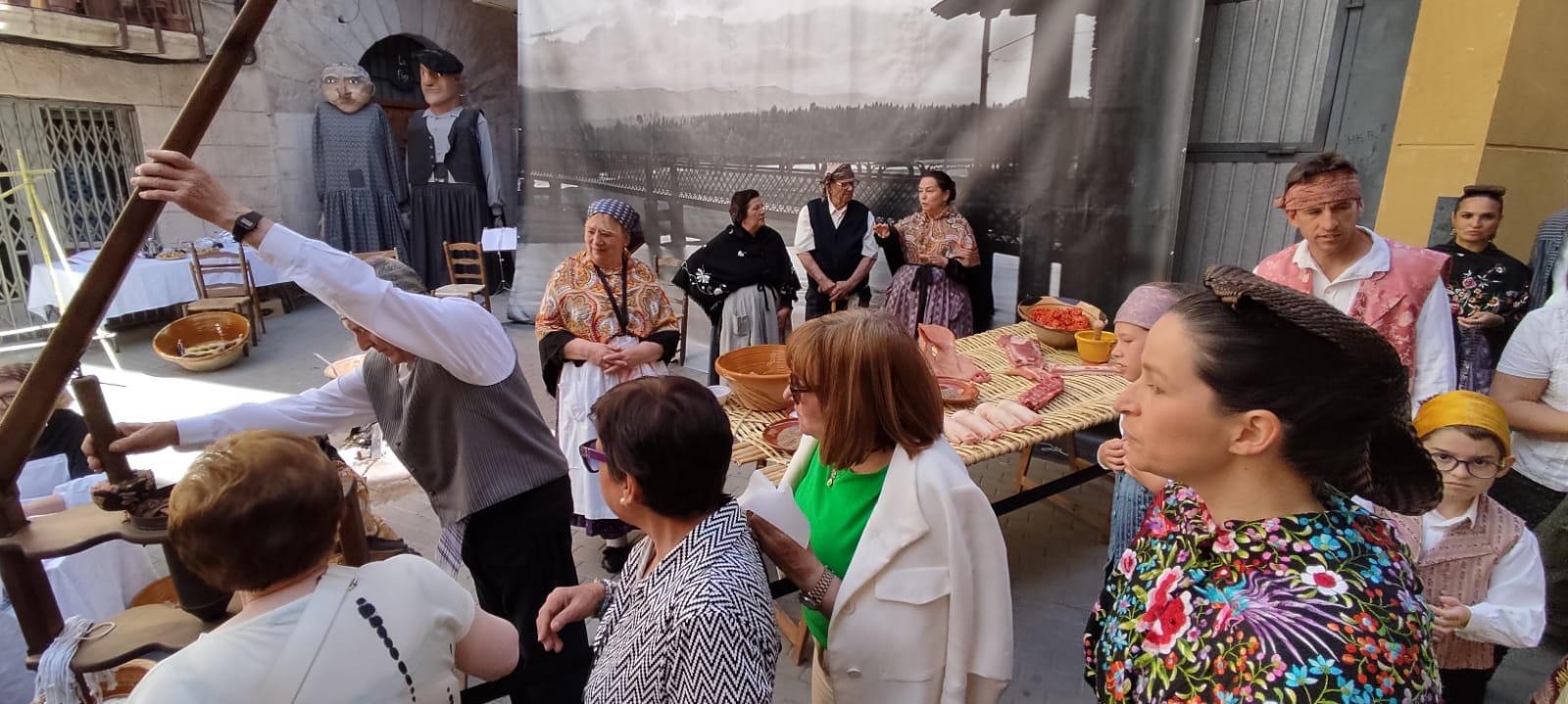 Día de la Faldeta en Fraga. Foto Ayuntamiento de Fraga