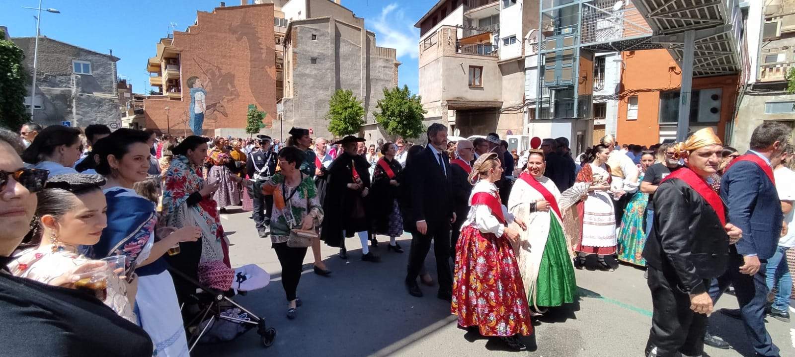 Día de la Faldeta en Fraga. Foto Ayuntamiento de Fraga