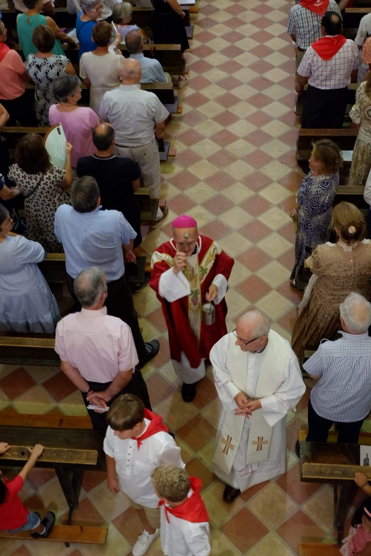 Inauguración de la Iglesia de Lupiñén tras la reforma