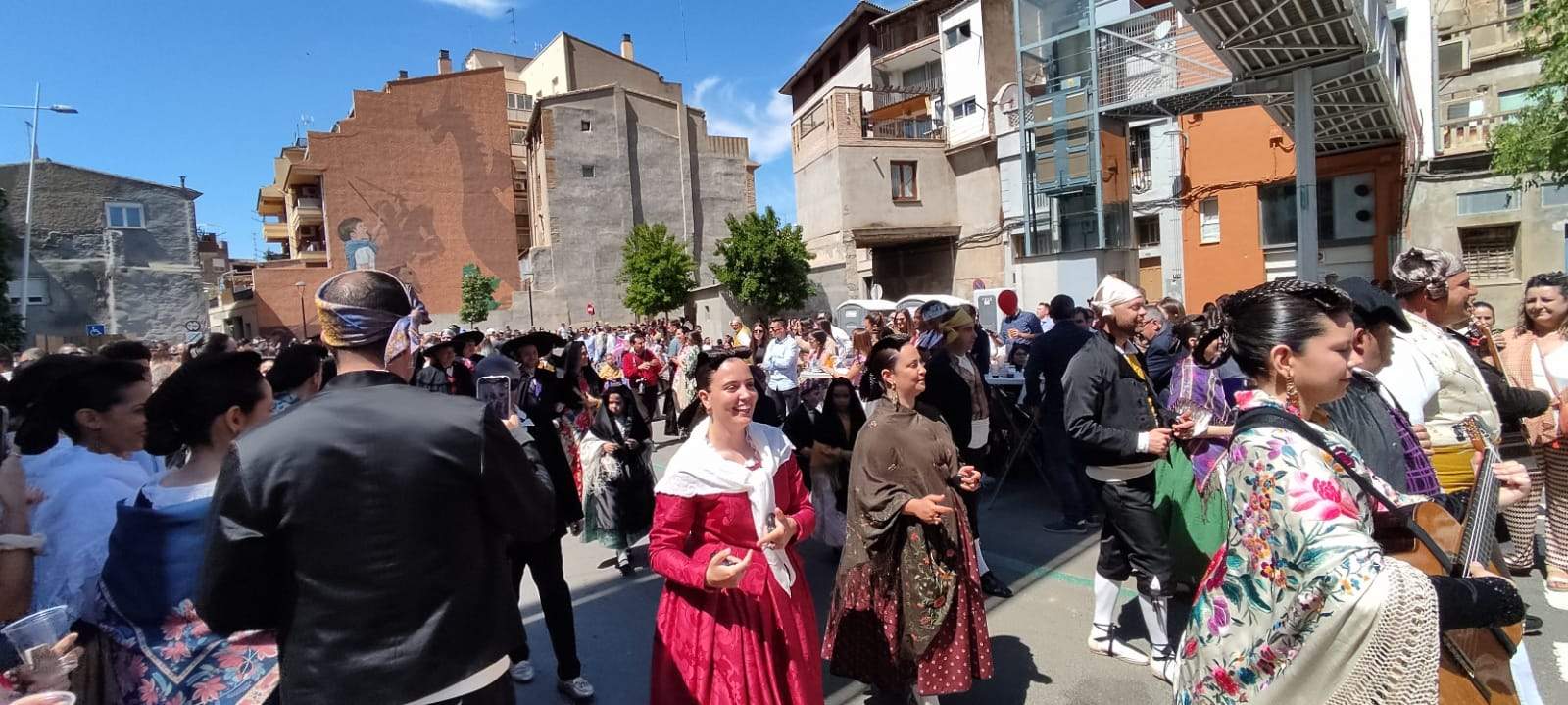 Día de la Faldeta en Fraga. Foto Ayuntamiento de Fraga