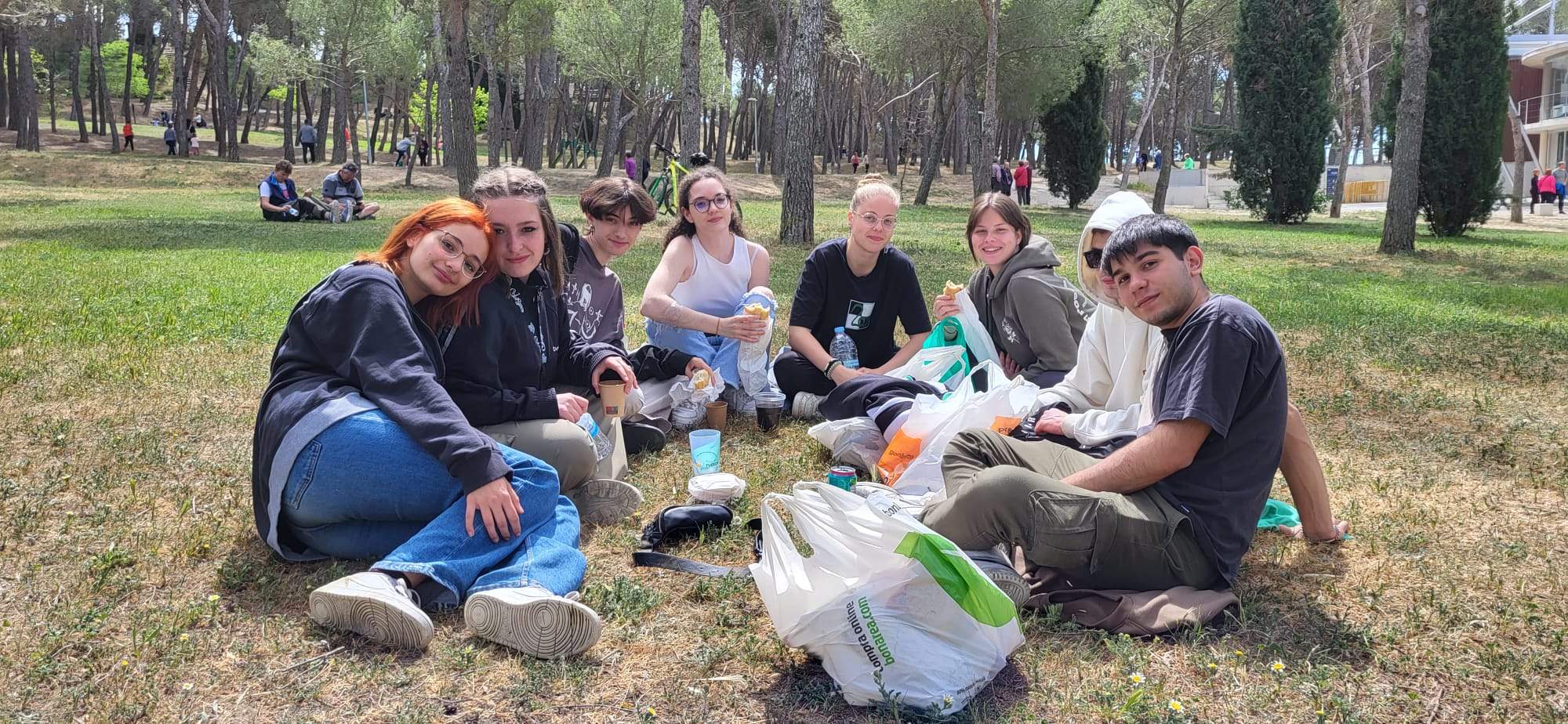 Celebración en Huesca de la fiesta de San Jorge en el cerro