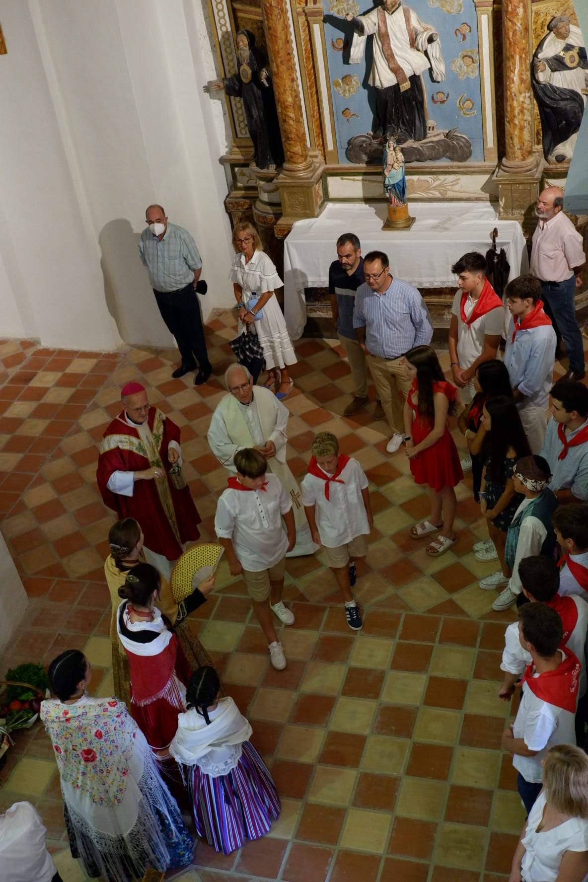 Inauguración de la Iglesia de Lupiñén tras la reforma