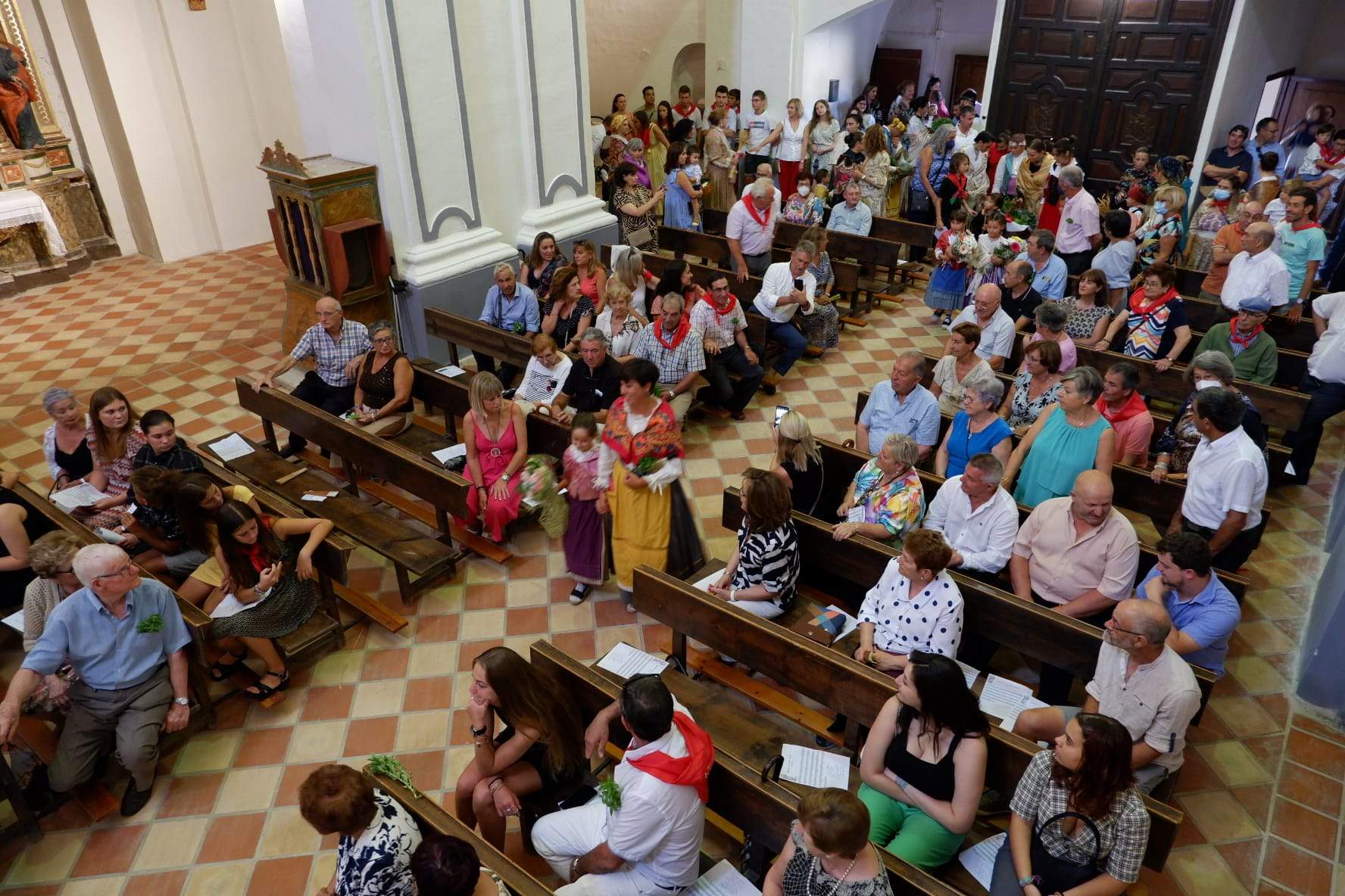 Inauguración de la Iglesia de Lupiñén tras la reforma