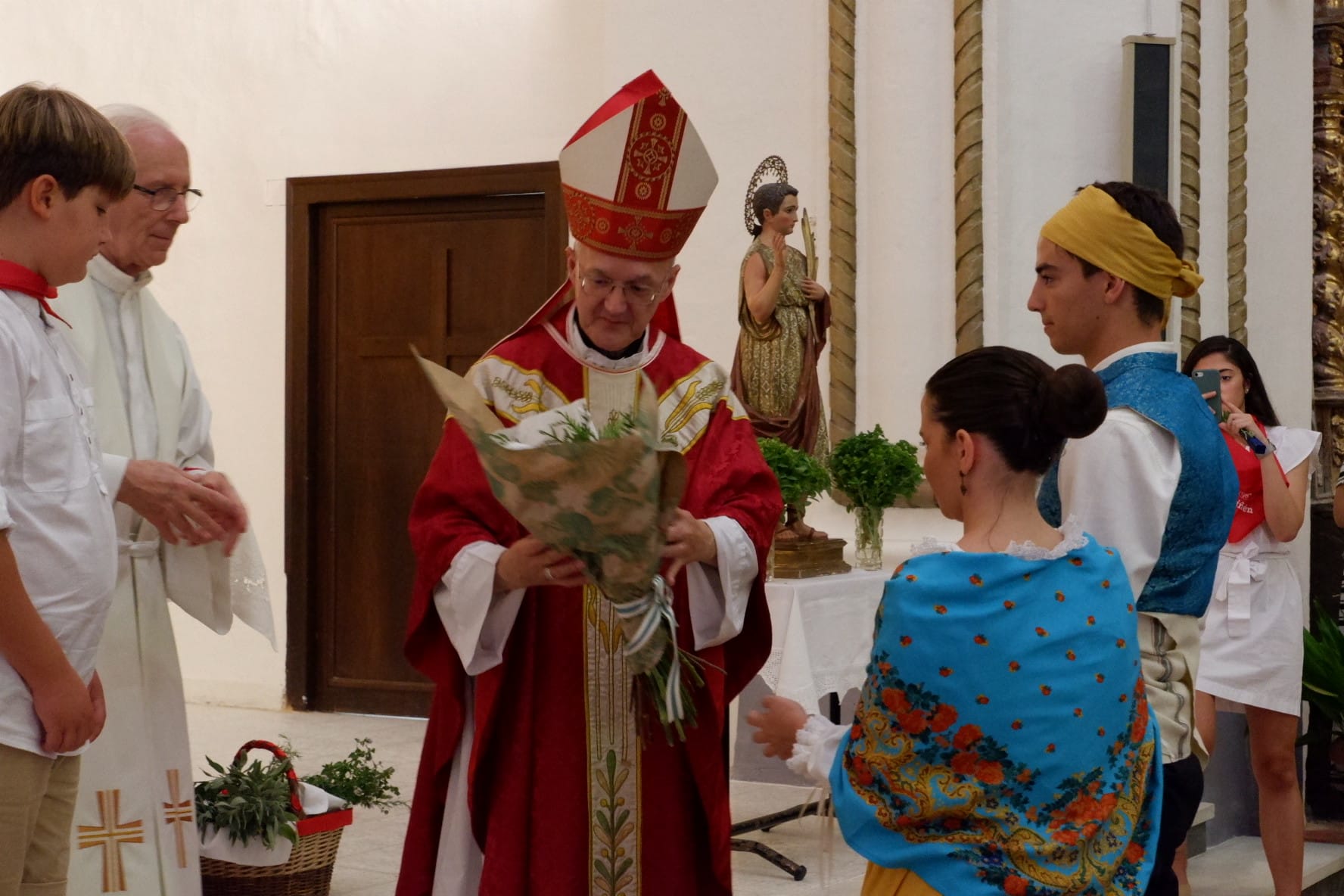 Inauguración de la Iglesia de Lupiñén tras la reforma