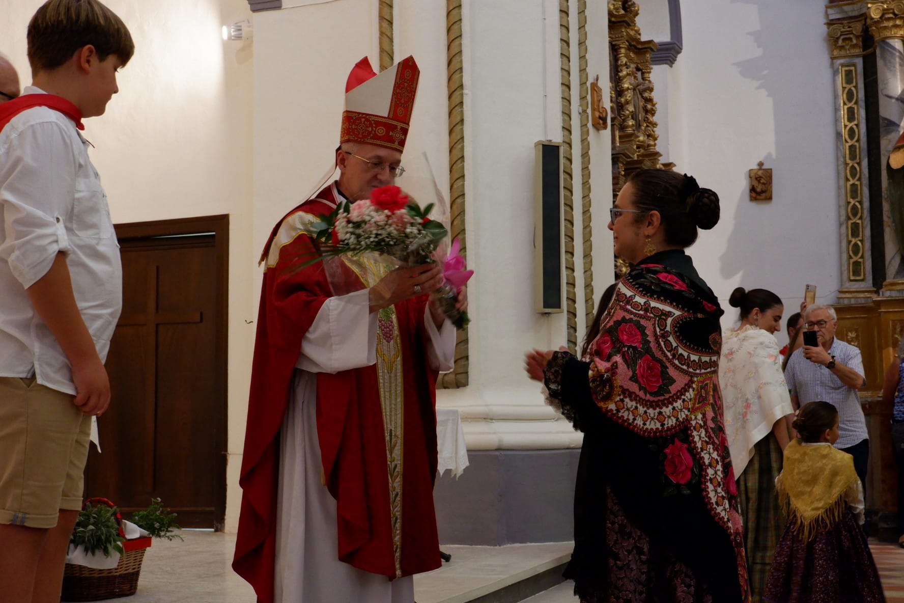 Inauguración de la Iglesia de Lupiñén tras la reforma