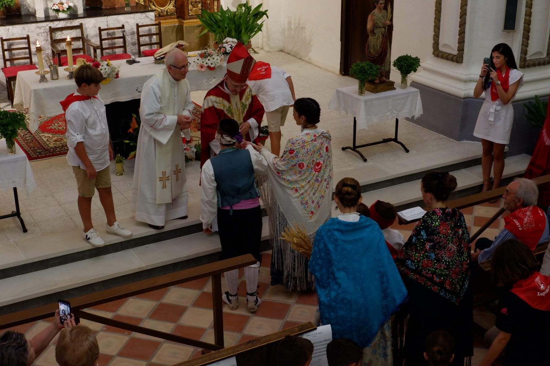 Inauguración de la Iglesia de Lupiñén tras la reforma