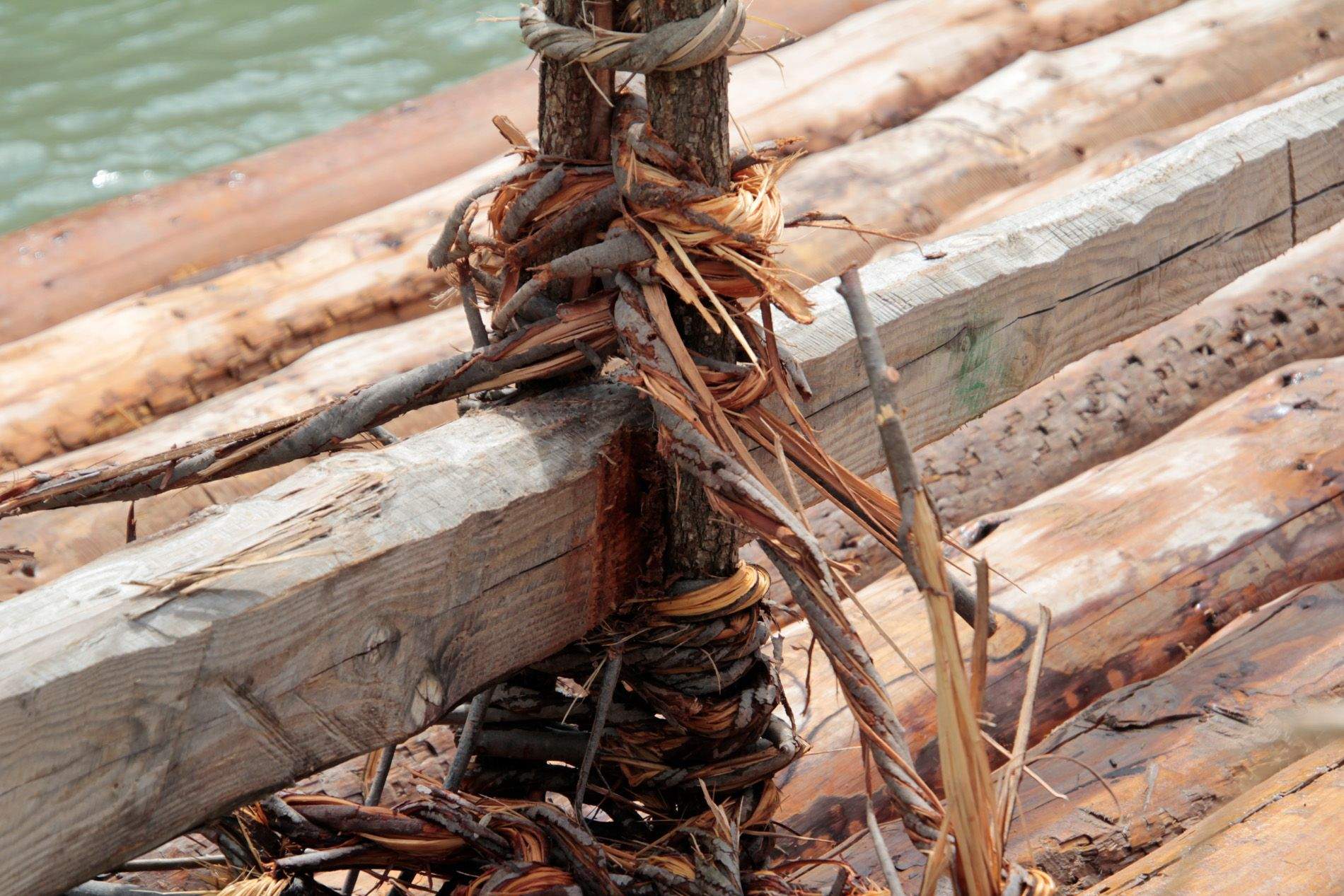 Descenso de navatas por el río Gállego. Foto: Amagoia La Cruz 