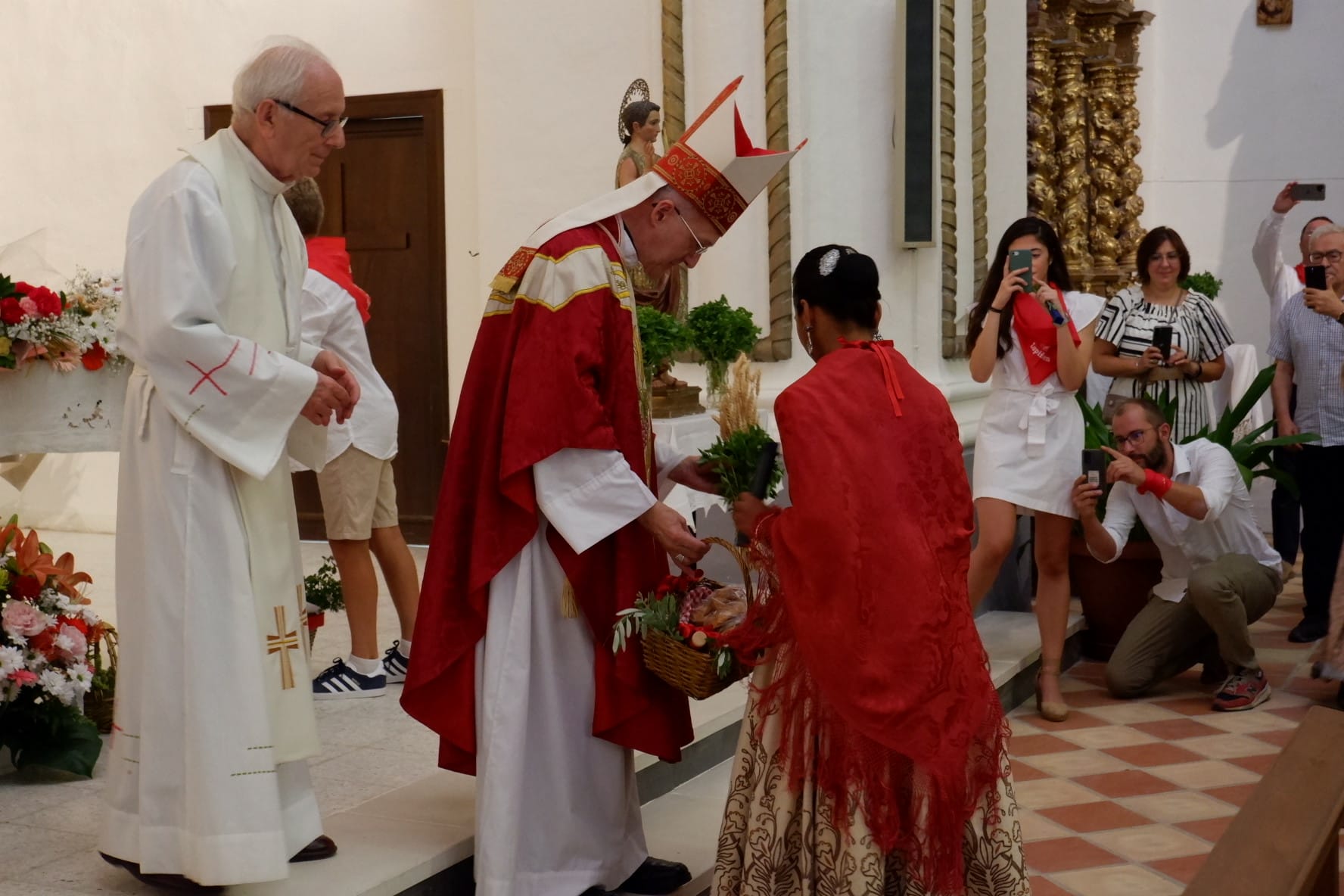Inauguración de la Iglesia de Lupiñén tras la reforma