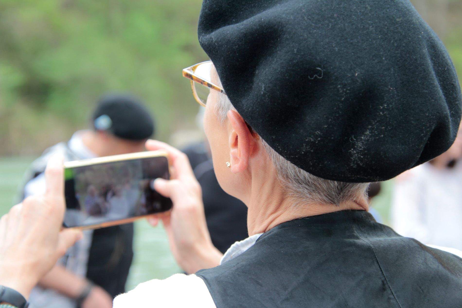 Descenso de navatas por el río Gállego. Foto: Amagoia La Cruz 