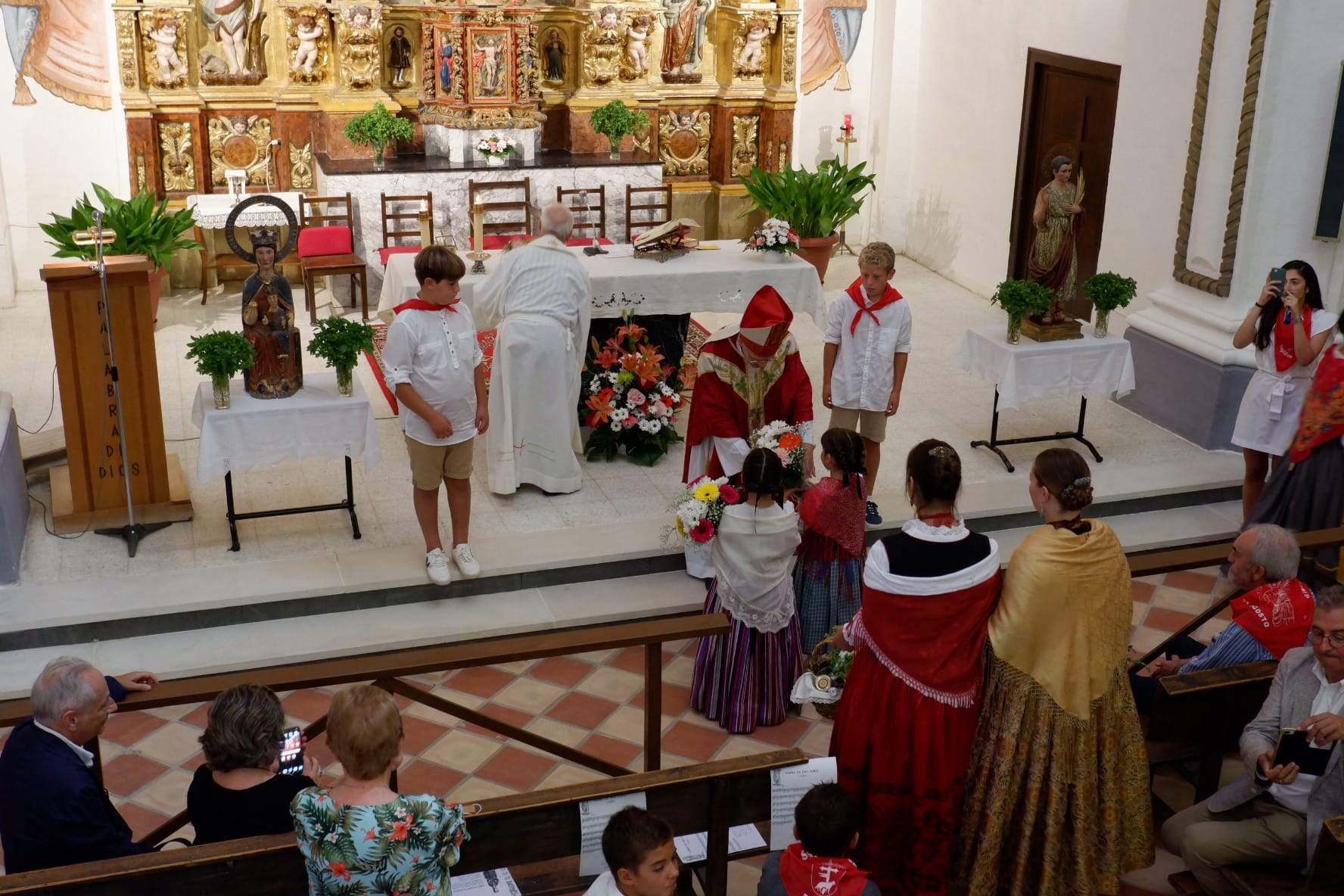 Inauguración de la Iglesia de Lupiñén tras la reforma