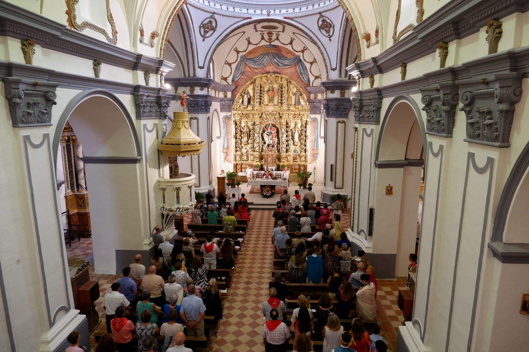 Inauguración de la Iglesia de Lupiñén tras la reforma