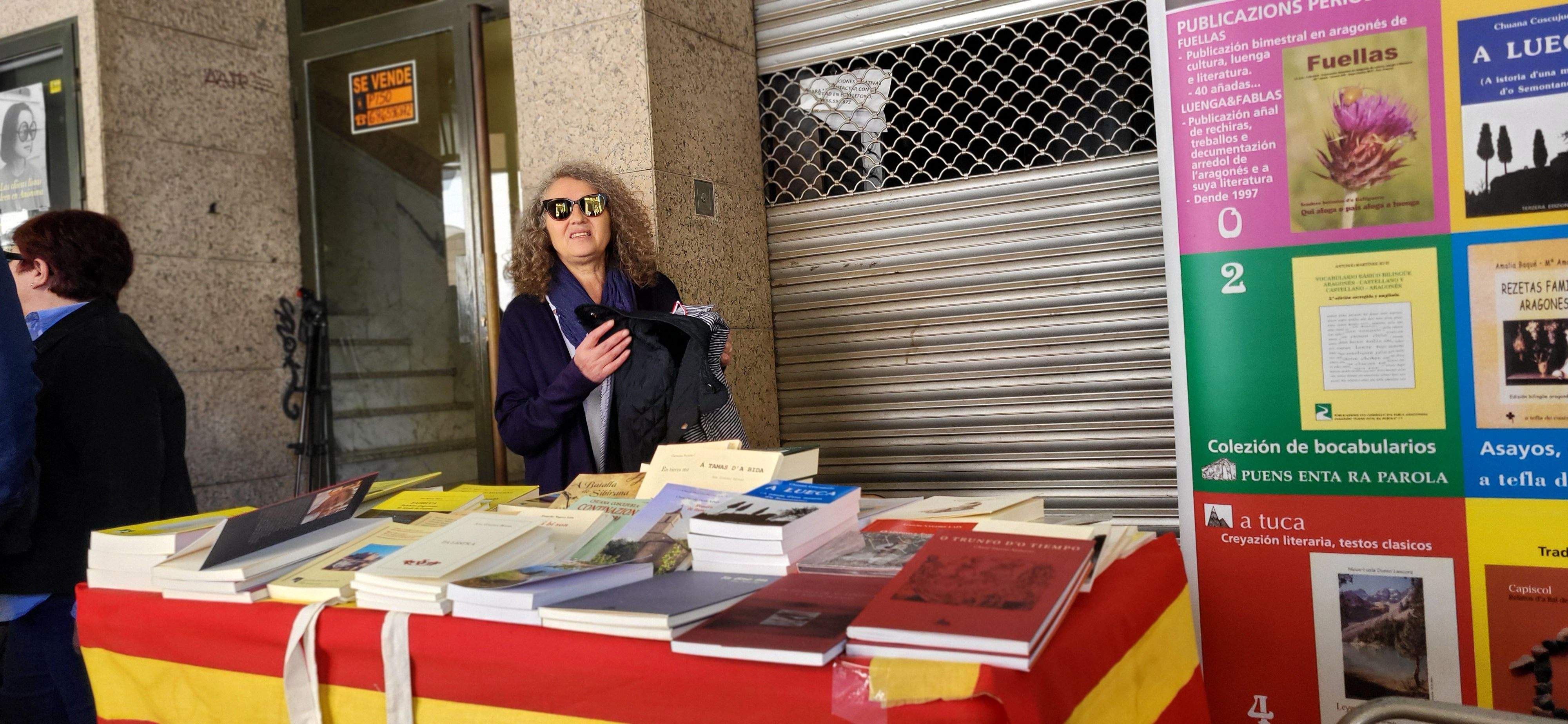  Día del Libro 2023 en Huesca. Foto Myriam Martínez