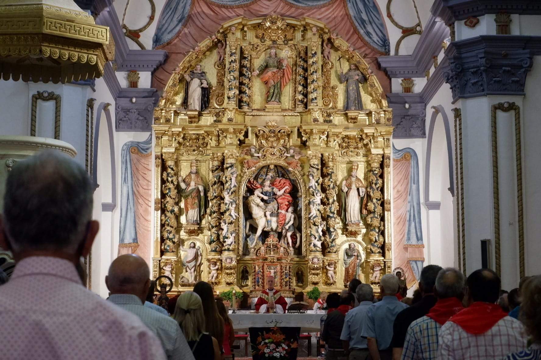 Inauguración de la Iglesia de Lupiñén tras la reforma