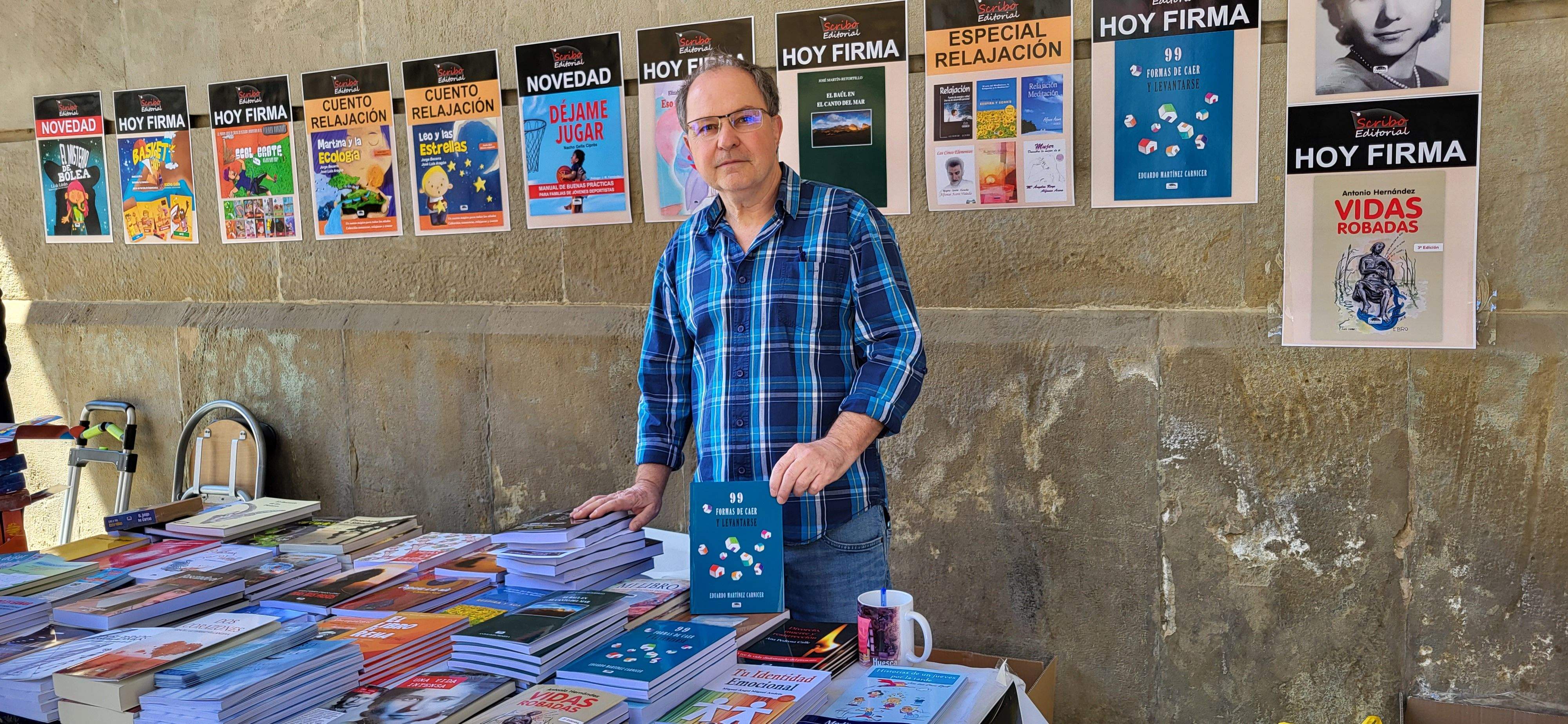  Día del Libro 2023 en Huesca. Foto Myriam Martínez