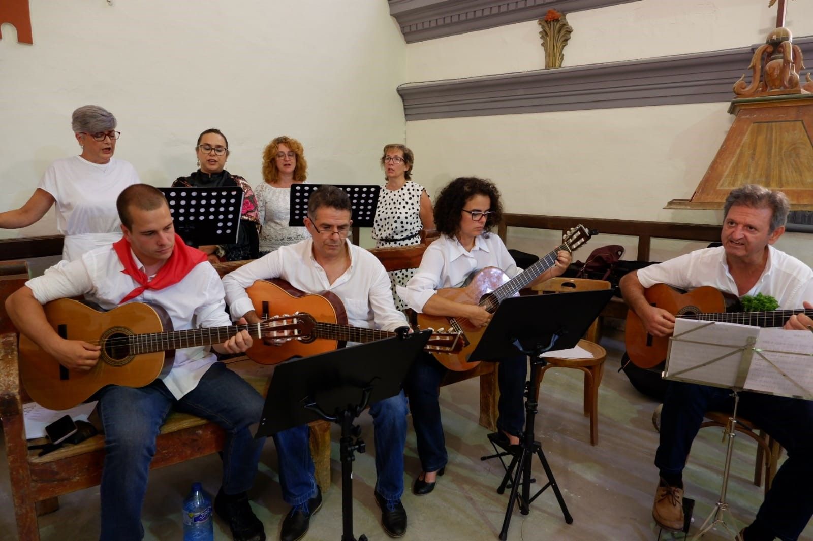 Inauguración de la Iglesia de Lupiñén tras la reforma