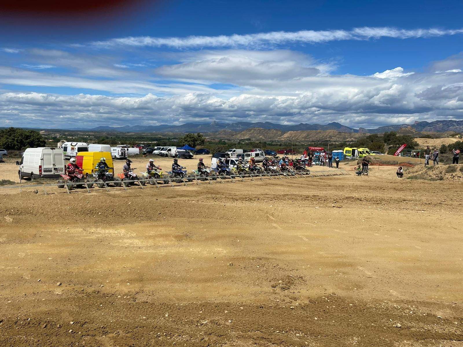 Imagen de la salida de una de las pruebas desde la nueva parrilla.