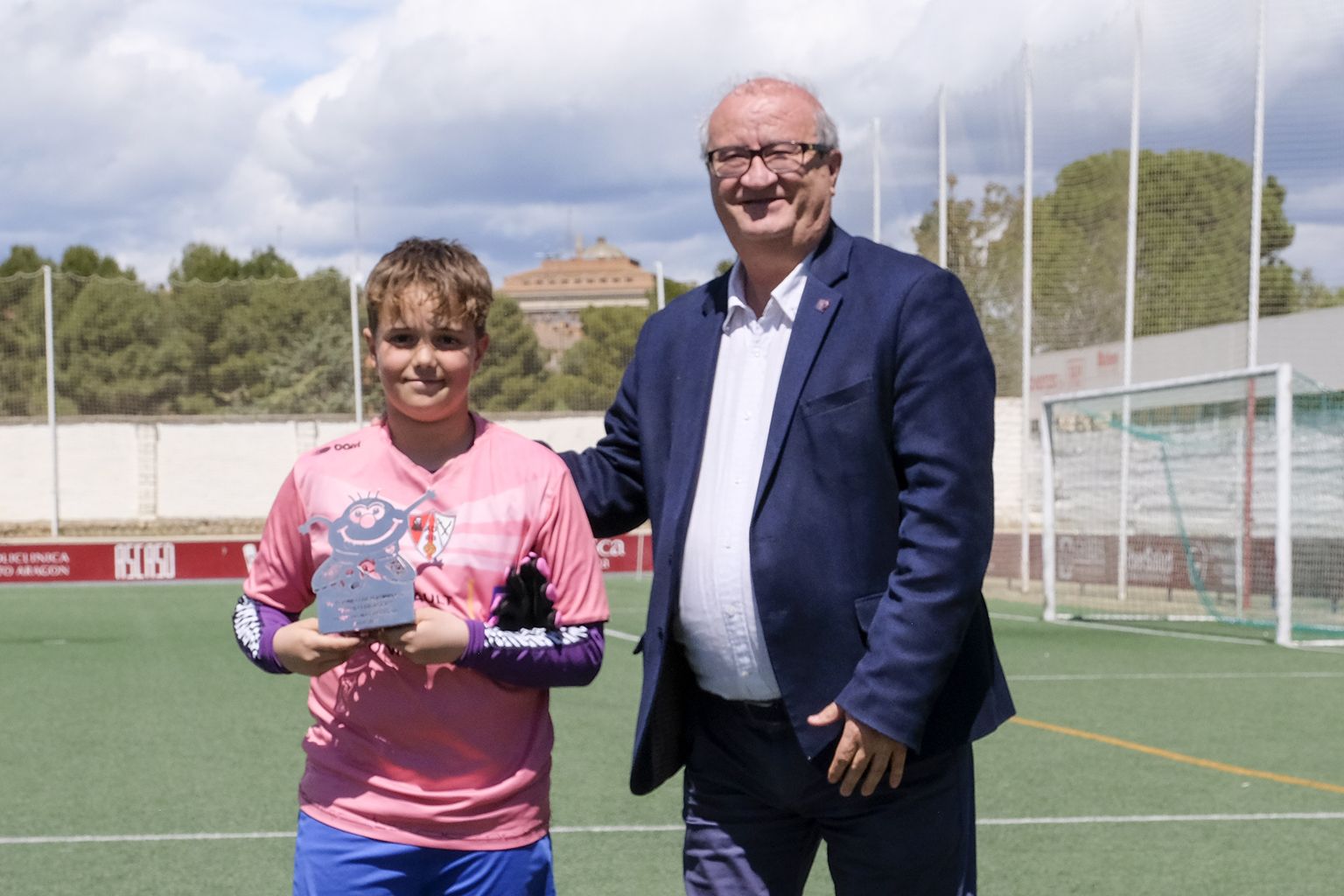 Ángel Altemir, Mejor Portero. Foto Alejandro Sanagustín