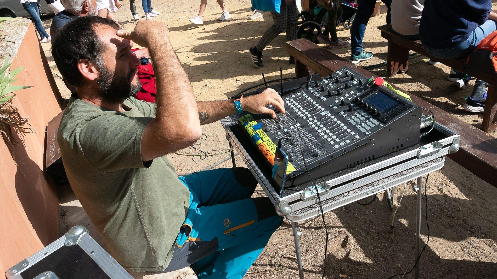  Celebración en Huesca de la fiesta de San Jorge en el cerro. Foto: Estela Alcay