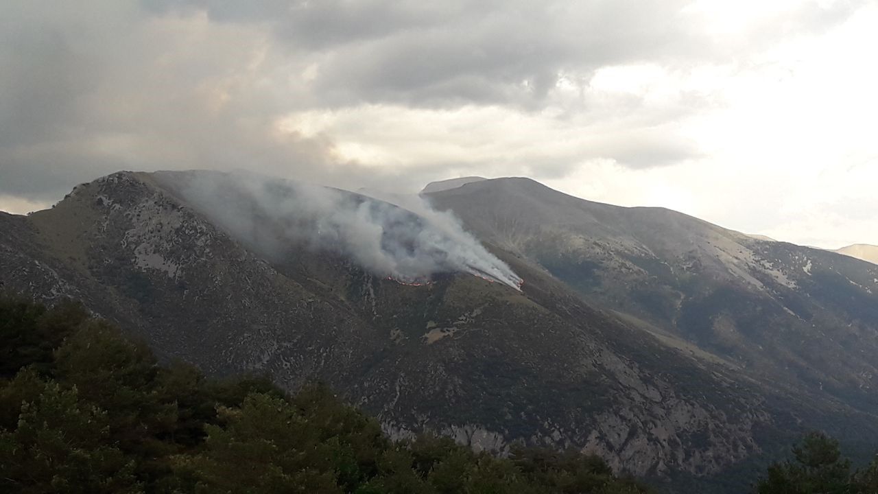 Incendio en Laspuña