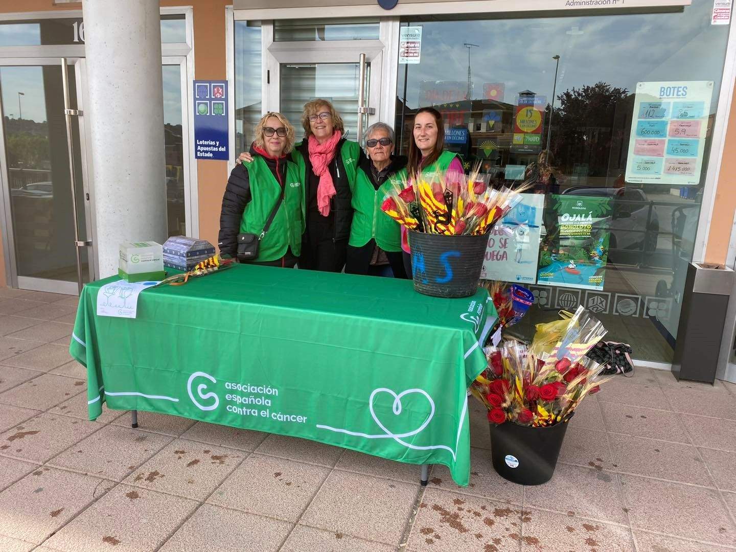 Sariñena, recogida de fondos para la AECC Monegros