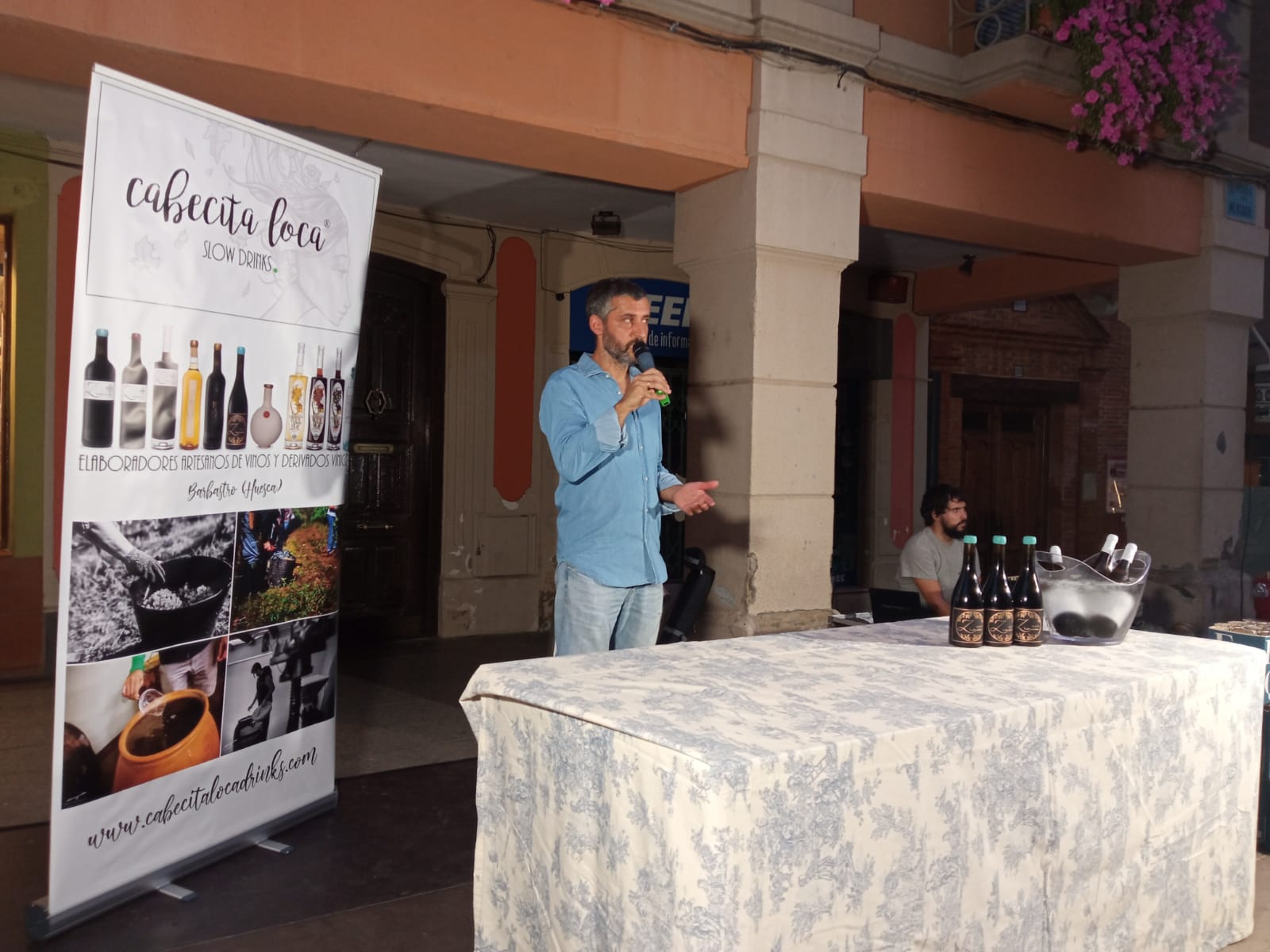 Víctor Clavería presenta su nuevo vino