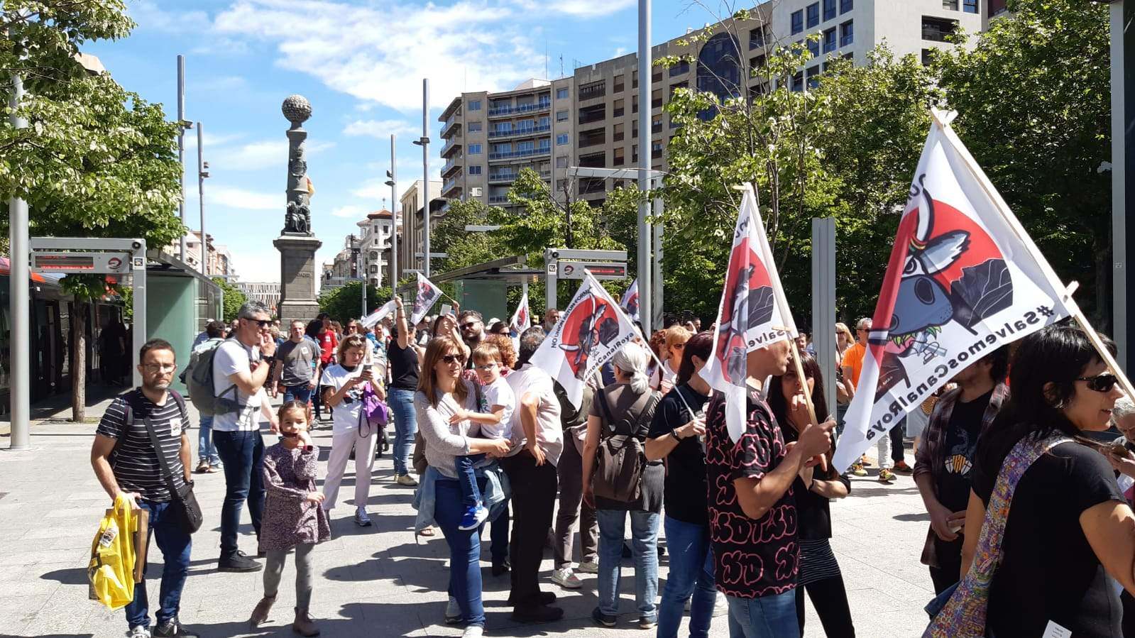 Reivindicación de Canal Roya en Huesca y Zaragoza