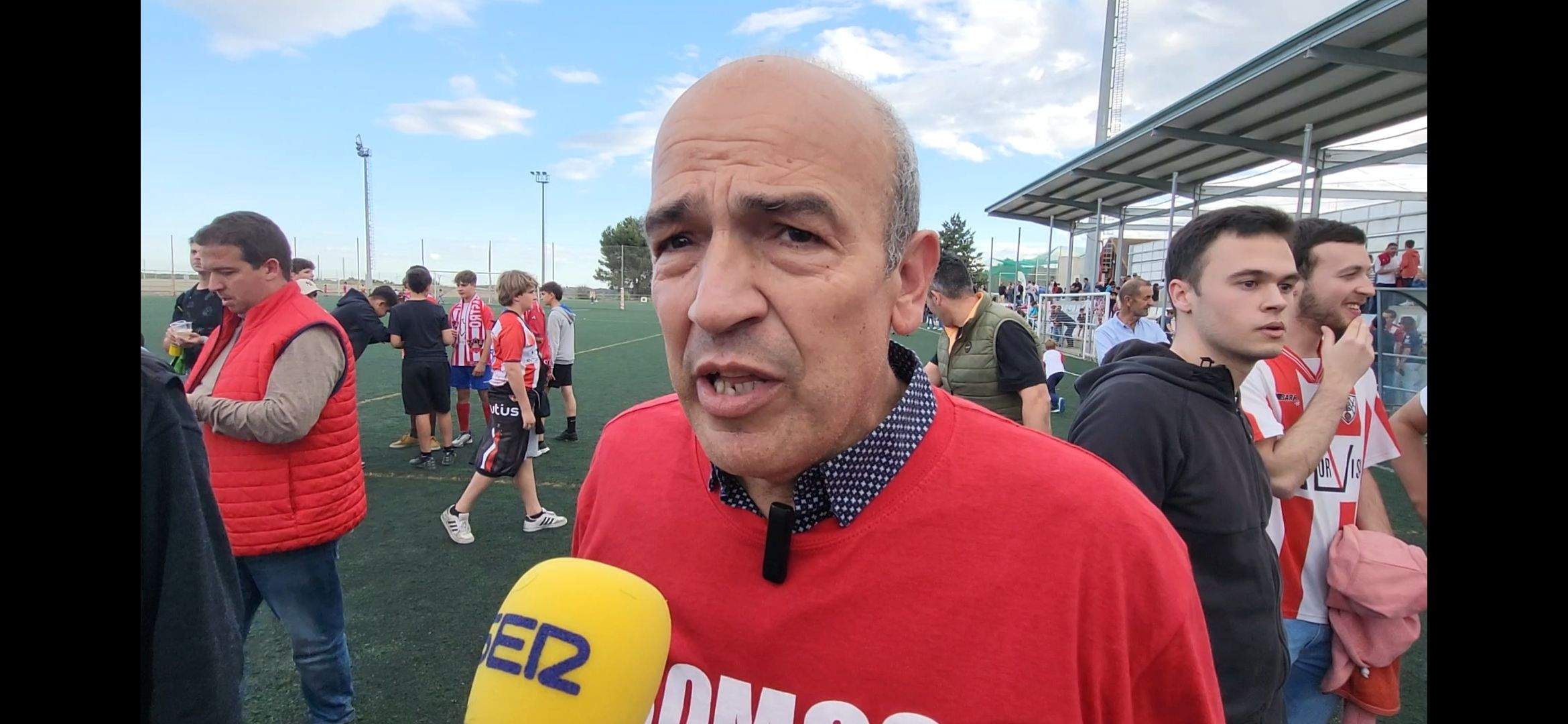 Rafa Torres, presidente del Barbastro.