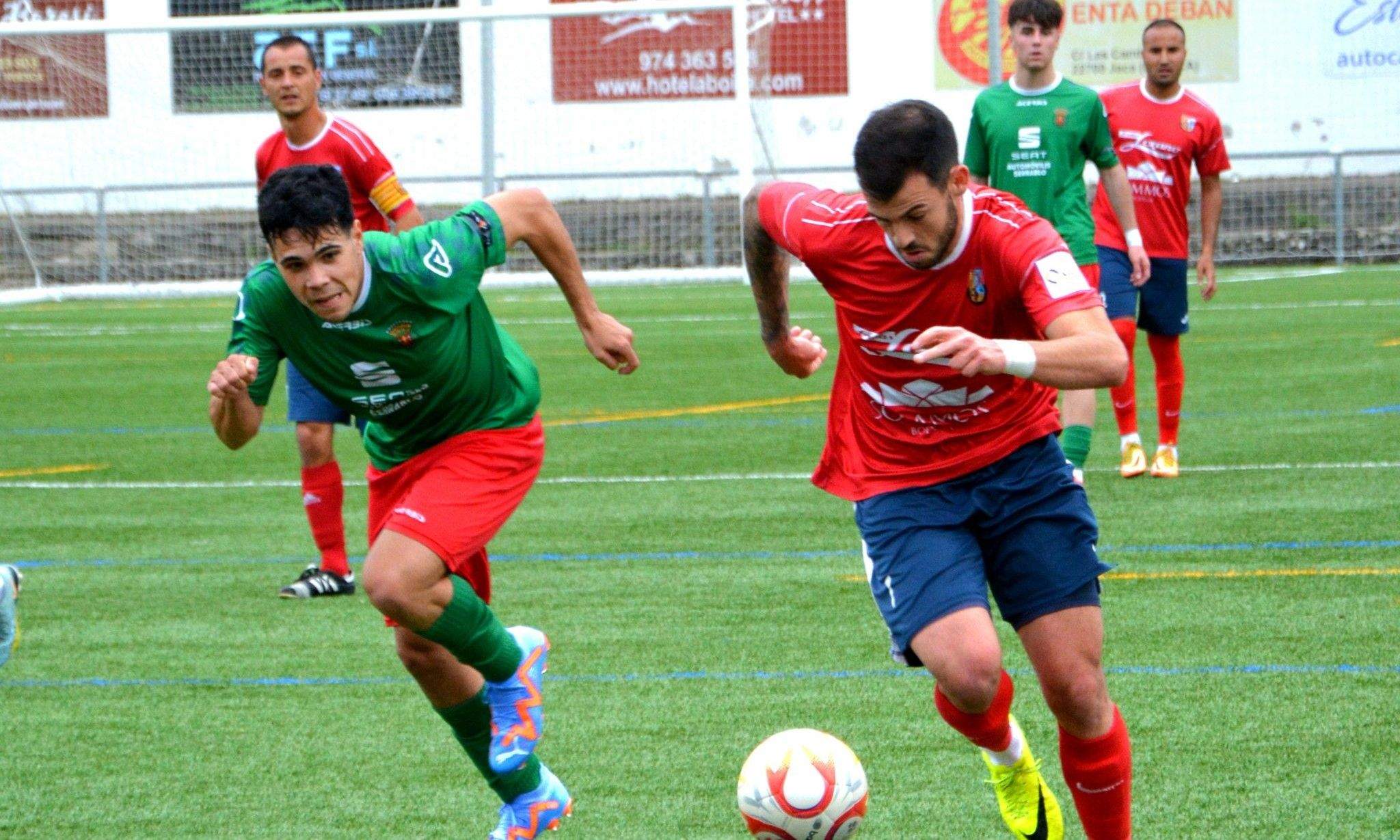 Foto de archivo de un partido del Jacetano CF. Foto: UD Fraga Foto de archivo de un partido del Jacetano CF. Foto: UD Fraga